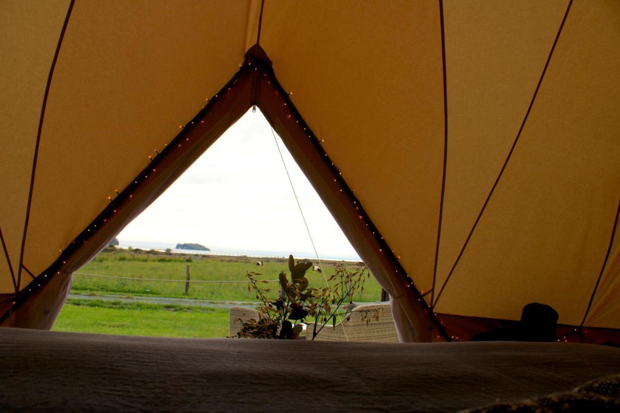 The Barn Cabins & Camp Marahau Kültér fotó